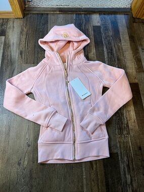 lululemon athletica Light Pink Zip-Up Hoodie Jacket